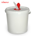 Isopropyl Alcohol Wet Wipes in Bucket